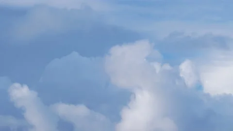 Time lapse video of changing cloudscape in 4K Stock Footage 141230763