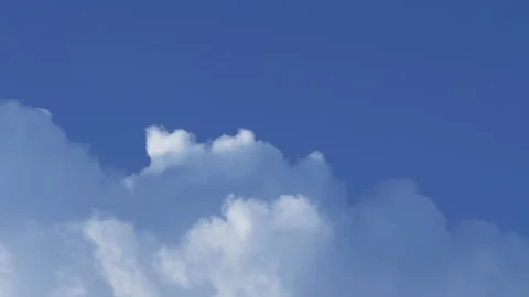 Time lapse video of changing cloudscape in 4K Stock Footage 141231010