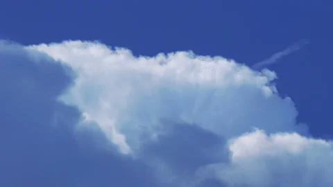 Time lapse video of changing cloudscape in 4K Stock Footage 141231512