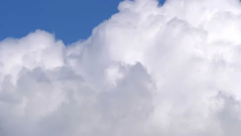 Time lapse video of changing cloudscape in 4K Stock Footage 141233197