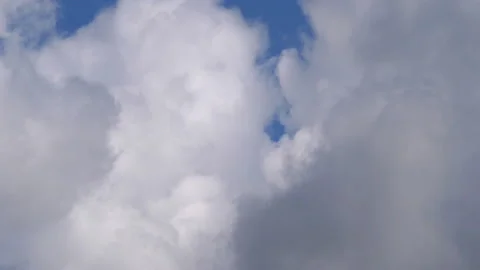 Time lapse video of changing cloudscape in 4K Stock Footage 141233463