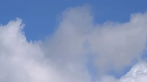 Time lapse video of changing cloudscape in 4K Stock Footage 141239956