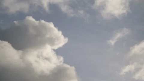 Time lapse video of changing cloudscape in 4K Stock Footage 141240257