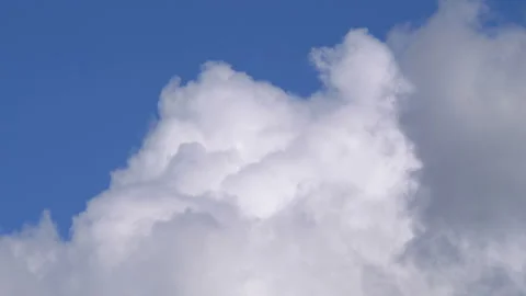 Time lapse video of changing cloudscape in 4K Stock Footage 141240645