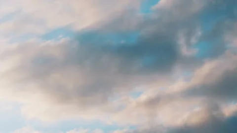 Time lapse video of changing cloudscape in 4K Stock Footage 148075063