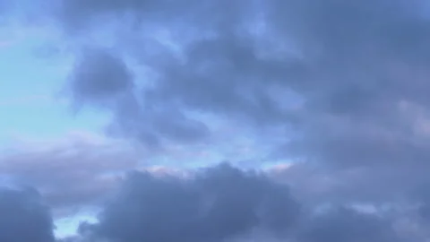 Time lapse video of changing cloudscape in 4K Stock Footage 148075603