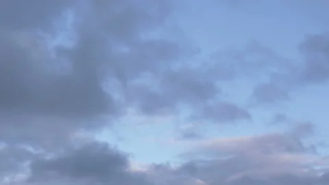 Time lapse video of changing cloudscape in 4K Stock Footage 148075674