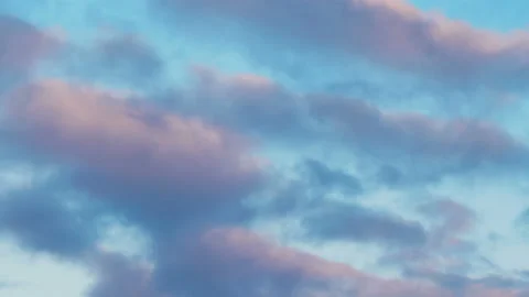 Time lapse video of changing cloudscape in 4K Stock Footage 148076314