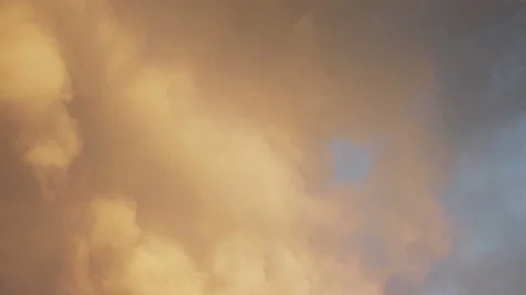 Time lapse video of changing cloudscape in 4K Stock Footage 152721882