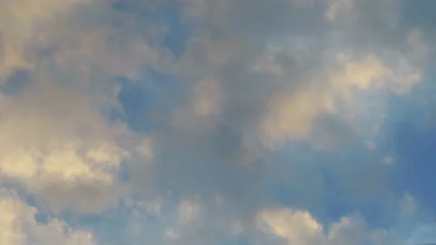 Time lapse video of changing cloudscape in 4K Stock Footage 165452126