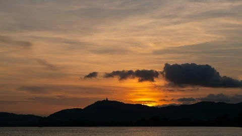 Time lapse Video of cloud moving on sky in sunset or sunrise background in natur Stock-Footage 127544559