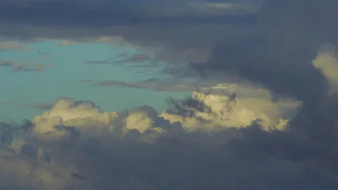 Time-lapse video of clouds and sky Stock Footage 132213186