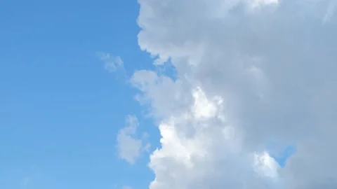 Time Lapse Video Of Clouds And Blue Sky Video stock 161058400