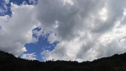 Time lapse video of clouds Video stock 118431544