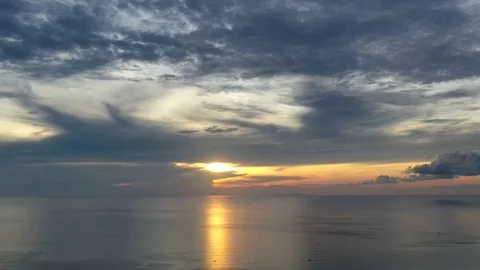 Time lapse video of clouds Stock Footage 118435856