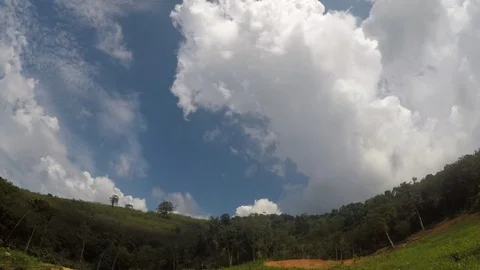 Time lapse video of clouds Stock Footage 118885432
