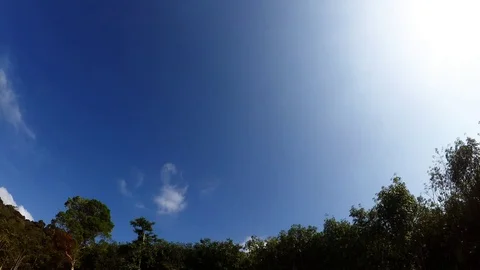 Time lapse video of clouds Stock Footage 120250746