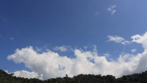 Time lapse video of clouds Stock Footage 120461607