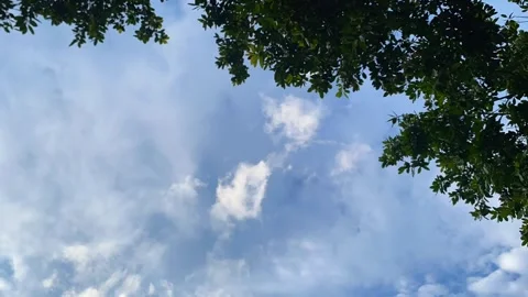 Time lapse video of clouds in the sky Stock Footage 290457709