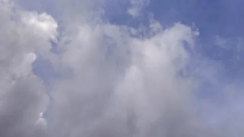 Time Lapse video of cloudy to sunny clouds Stock Footage 304800254