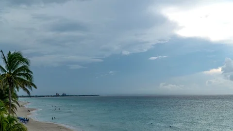 Time lapse video from Cuba Stockbeeldmateriaal 97440562