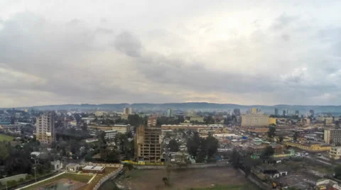 Time lapse video of day and night passing in Addis Stock Footage 36825199