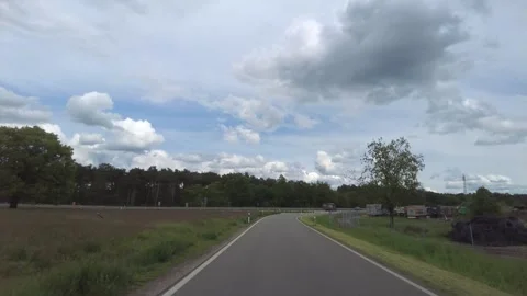 Time-lapse video of a drive on a German highway Stock Footage 335388441