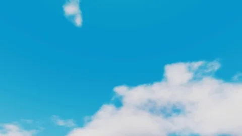 Time lapse video of the motion of clouds on a blue sky. Vídeo Stock 77109852