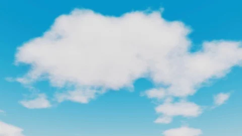 Time lapse video of the motion of clouds. Stock Footage 77109998