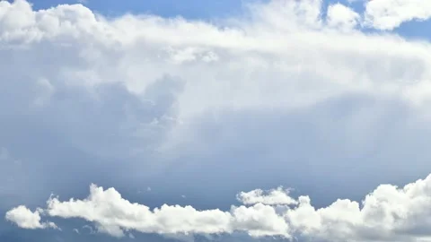 Time lapse video of moving clouds Stock Footage 204813334