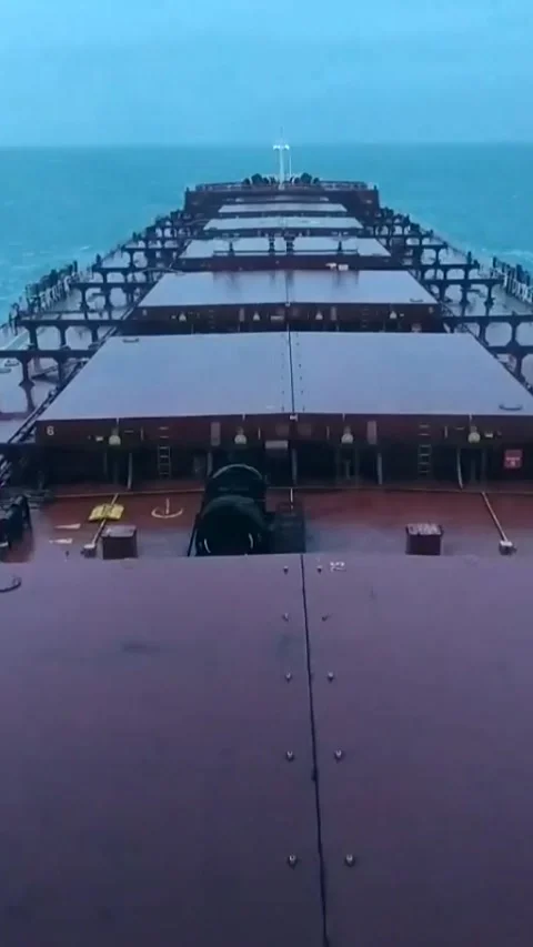 Time lapse video of a sailing ship Stock Footage 277395064