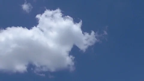 Time Lapse Video of the Sky and Clouds Stock Footage 77486468