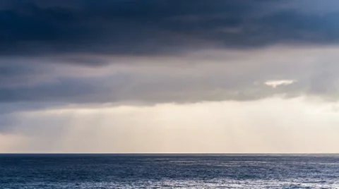 Time lapse video. Sky, sun, sea. Vidéo 39568853