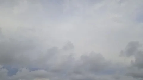 Time-Lapse Video of Storm Clouds Moving and Gray Rain Clouds Stock Footage 307315760