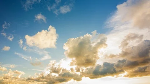 Time lapse video video Scene of Colorful sunset with Moving clouds background Stock Footage 113201223