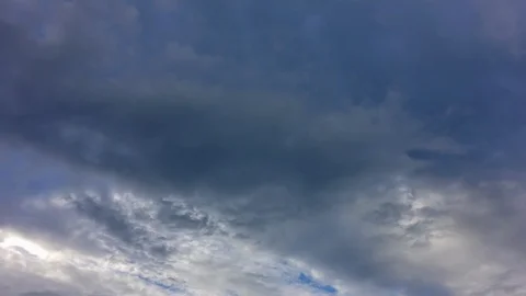 Time lapse Video of white cloud moving on blue sky Stock-Footage 99084260
