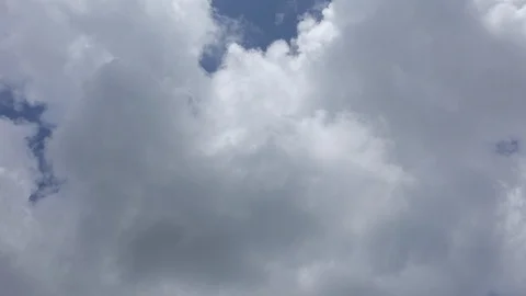 Time lapse Video of white cloud moving on blue sky in the afternoon. Stock-Footage 99615148