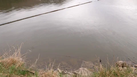 Time lapse, View of Lake Ruzin in the village of Margecany in Slovakia 库存影片 128794520