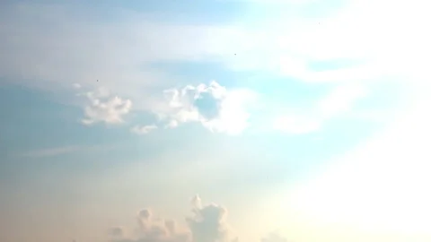 Time-lapse view of passing clouds Stock Footage 157552950