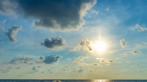 Time-lapse view on sunset Stock Footage 89005357