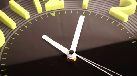 Time Lapse wall clock Stock Footage 55788060