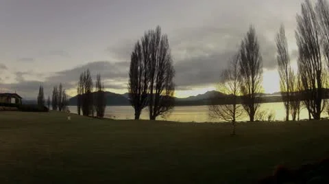 Time Lapse Wanaka Sunrise Видео 21774331