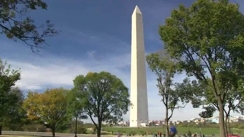 Time lapse of The Washington Monument Stock Footage 69079083