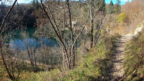 Time Lapse of waterfall cascade scenery in Plitvice Lakes, Croatia. Stock Footage 115905818