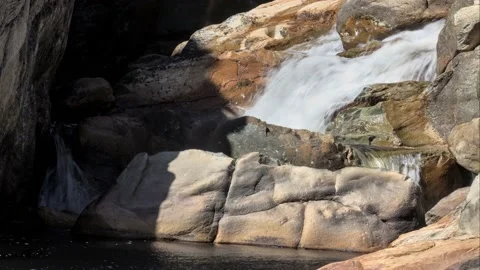 Time lapse from waterfall close to Belo Horizonte, Minas Gerais State, Southeast Vídeo Stock 194330220