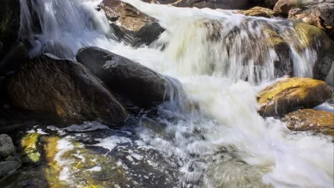 Time lapse from waterfall close to Belo Horizonte, Minas Gerais State, Southeast Stock Footage 194330241
