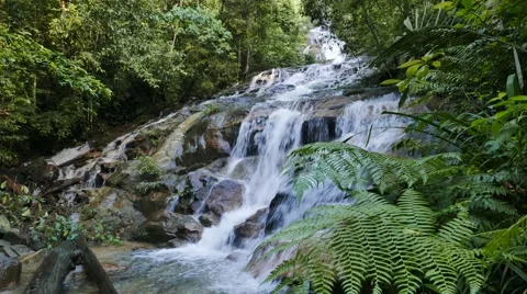 Time-lapse Waterfall Stock Footage 57140161