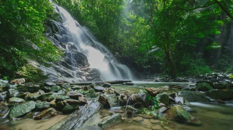 Time lapse of waterfall. Stock Footage 59368607