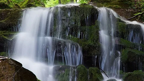 Time lapse of waterfall Video stock 69834624