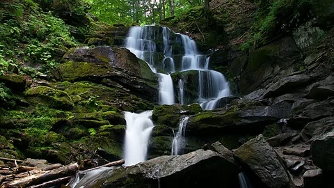 Time lapse of waterfall 스톡 동영상 70925330